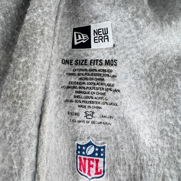 NFL Los Angeles Rams On Field New Era Beanie Hat Mens OS Knit Acrylic w/ Pom Pom - Picture 8 of 8